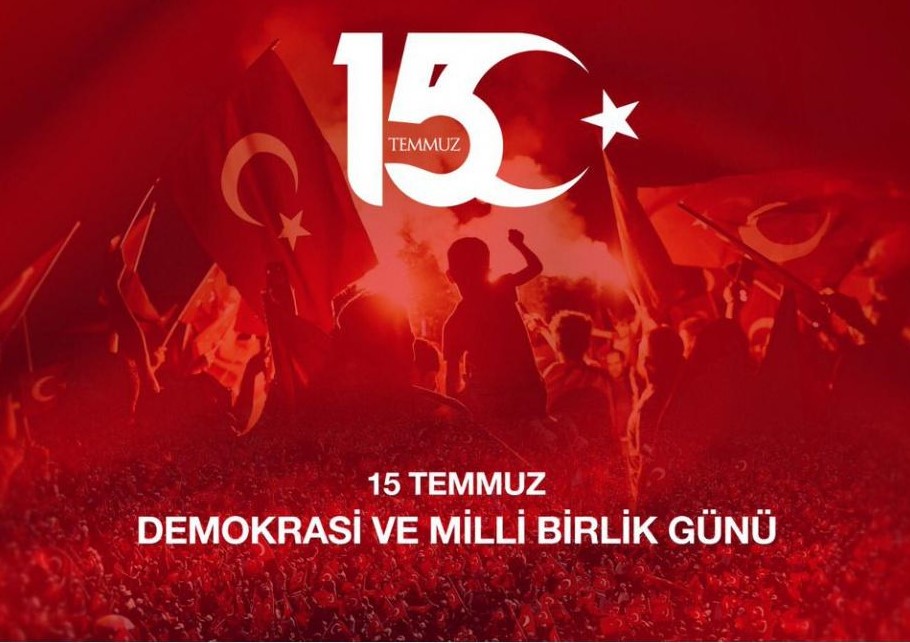 Kaymakamımız Sayın Tolga DEĞİRMENCİ’ nin  “15 Temmuz Demokrasi ve Milli Birlik Günü” Mesajı